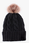 Winter Warm Color Coarse Twist Thick Knitted Hat - Multiple Color Ways